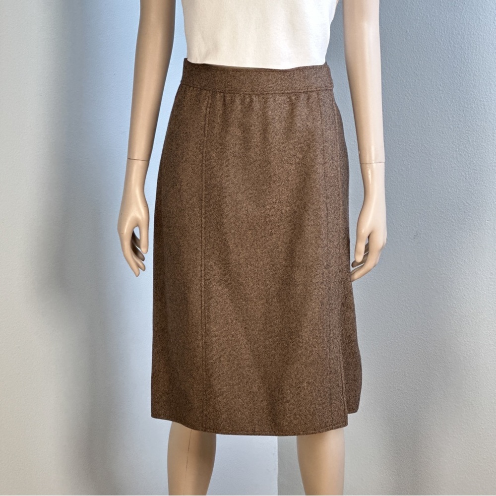 Vintage Chloé brown and taupe skirt XL